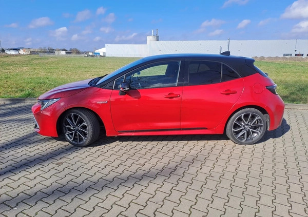 Toyota Corolla cena 74900 przebieg: 21222, rok produkcji 2019 z Wągrowiec małe 211